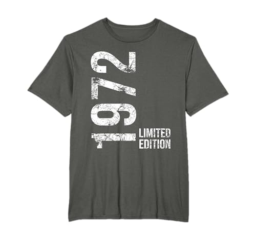 53 cumpleaños Hombre Mujer 53 años 1972 Regalo de cumpleaños Camiseta