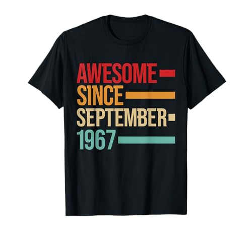 Cumpleaños impresionante desde septiembre de 1947 Camiseta