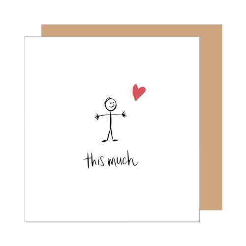 Edition Seidel Premium tarjeta de cumpleaños cuadrada con sobre. Tarjeta de felicitación Happy...