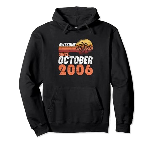 Cumpleaños octubre 2006 Sudadera con Capucha