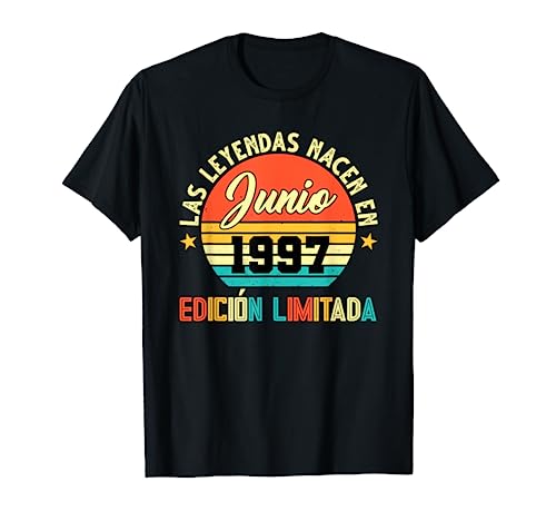 Las Leyendas NACEN en Junio 1997 24 cumpleaños Camiseta