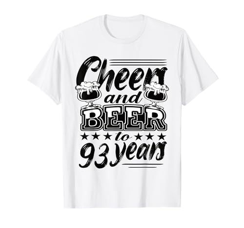 93 Cumpleaños 93 Cumpleaños Marido 93 Cumpleaños Papá Camiseta