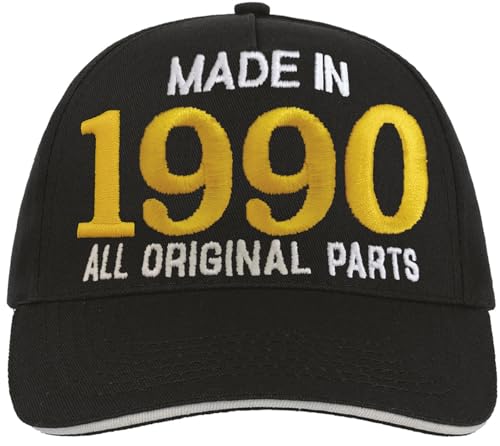 Made in 1990 All Original Parts Sombrero de fiesta de cumpleaños