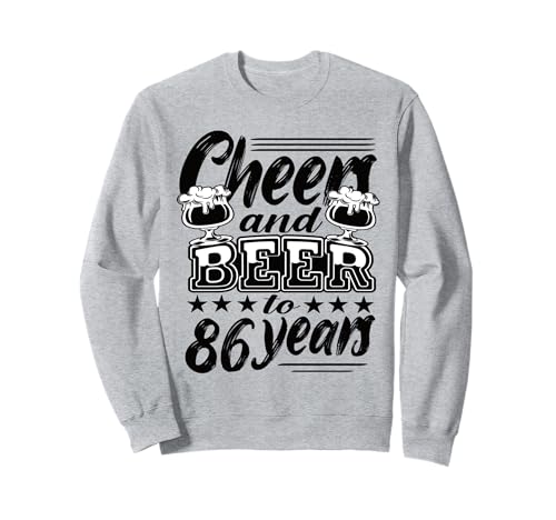 86 cumpleaños 86 cumpleaños marido 86 cumpleaños papá Sudadera