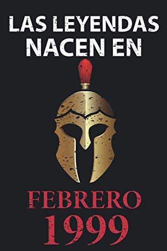 Las leyendas nacen en febrero 1999: Regalo de cumpleaños perfecto para hombre y mujer de 22 años I...