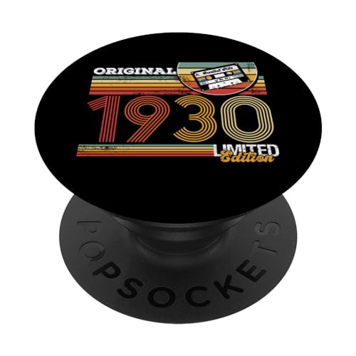 Fiesta de cumpleaños fiesta de cumpleaños cumpleaños 1930 PopSockets PopGrip Intercambiable