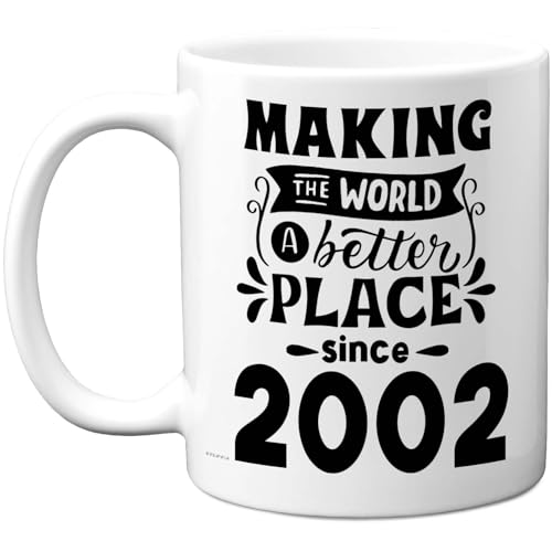 Taza de café de cerámica de 325 ml para hombres y mujeres - Making the World a Better Place Since...