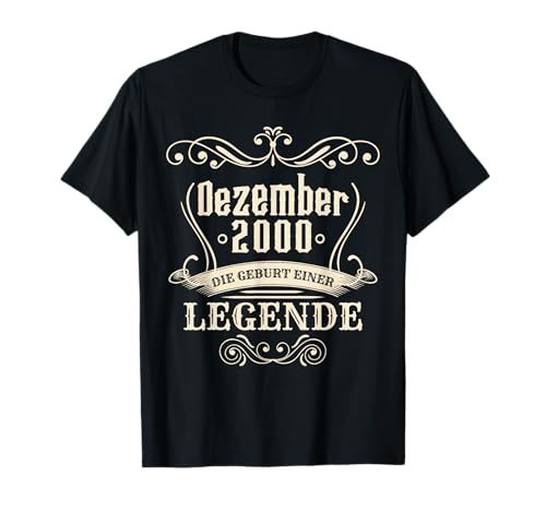 Diciembre 2000 - El nacimiento de una leyenda - 23 cumpleaños Camiseta