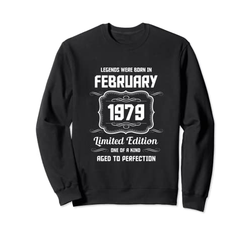 Feliz Cumpleaños Febrero 1979 Sudadera