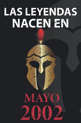 Las leyendas nacen en Mayo 2002: Regalo de cumpleaños perfecto para hombre y mujer de 19 años I...