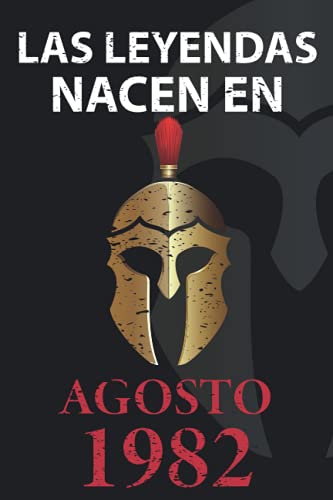 Las leyendas nacen en Agosto 1982: Regalo de cumpleaños perfecto para hombre y mujer de 39 años I...
