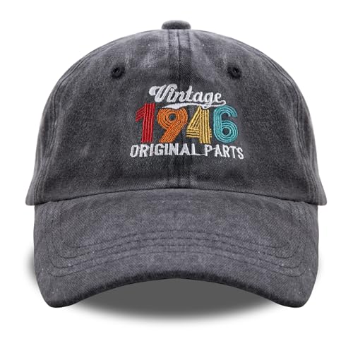 Belillpipi Gorra de béisbol para hombre de 50 cumpleaños, gorra de béisbol colorida de algodón...