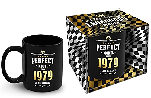 Bombo Taza de cumpleaños con año de nacimiento 1979