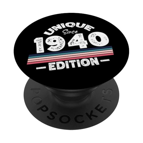 Edición Especial Limitada Birthday Born in 1940 PopSockets PopGrip Adhesivo