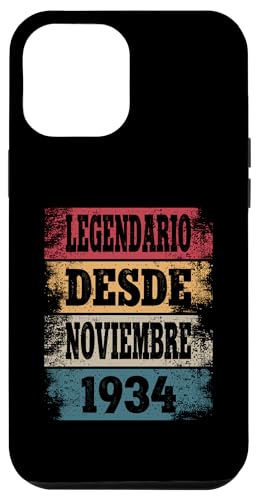 Carcasa para iPhone 13 Pro Max Legendario Desde Noviembre 1934 - Cumpleaños 90 Años