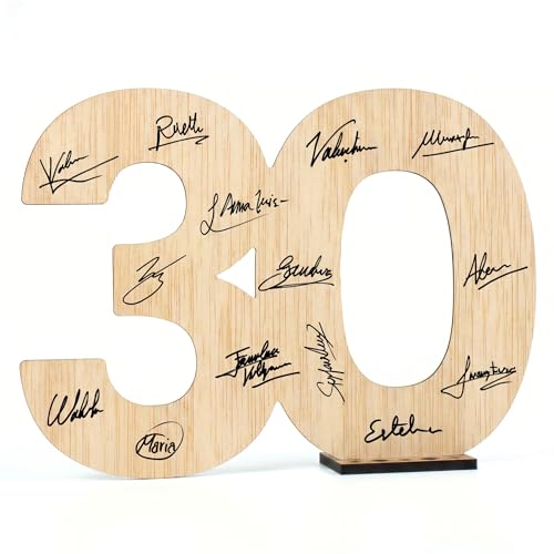 CONTRAXT Tarjeta felicitacion 30 cumpleaños. Detalles Regalos mujer hombre 30 años ideas Tarjeta...