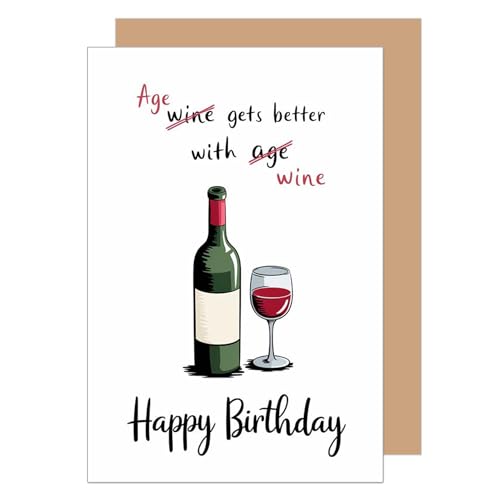 Edition Seidel tarjeta de cumpleaños premium con sobre. Tarjeta de felicitación de saludo Happy...