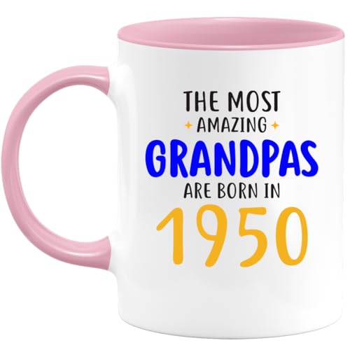 quotedazur - Mug Los Abuelos Más Asombrosos Nacieron En 1950 - Regalo Humorístico Para...