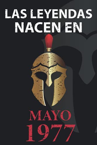 Las leyendas nacen en Mayo 1977: Regalo de cumpleaños perfecto para hombre y mujer de 44 años I...