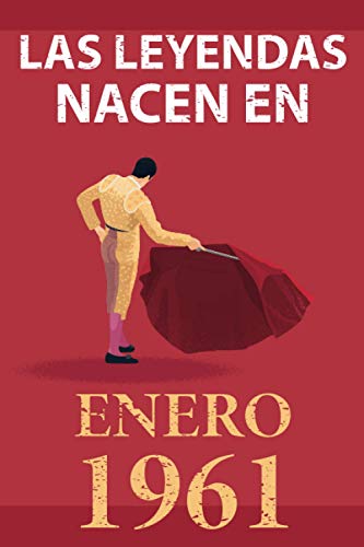 Las leyendas nacen en enero 1961: Regalo de cumpleaños perfecto para hombre y mujer de 60 años I...