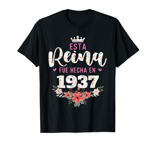 Esta reina fue hecha en 1937 - Cumpleaños Camiseta