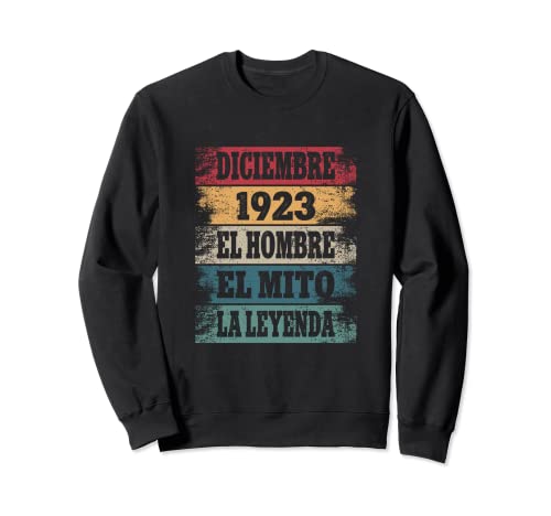 99 Cumpleaños Regalo Años Divertido Diciembre 1923 Sudadera