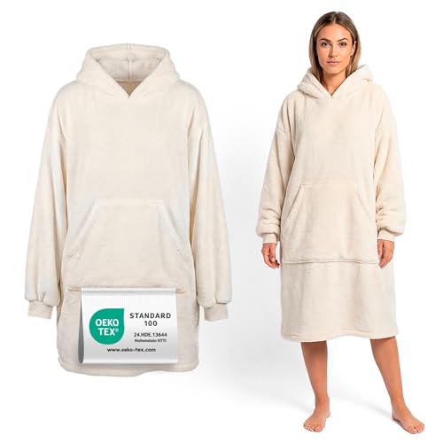 my STITCHERY Sudadera con capucha, Öko-Tex Standard 100, sudadera con capucha y bolsillo canguro,...