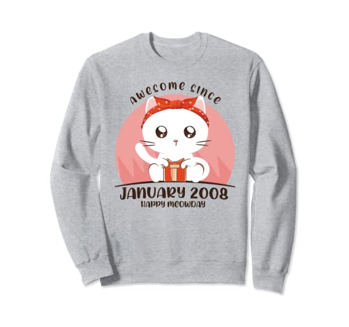 15 años Cumpleaños - Enero de 2008 Anime japonés Sudadera
