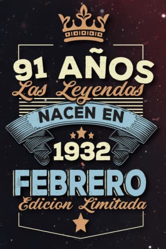 Las leyendas nacen en 91 años 1932 febrero: Ideas de regalos para hombres, ideas de cumpleaños 91...