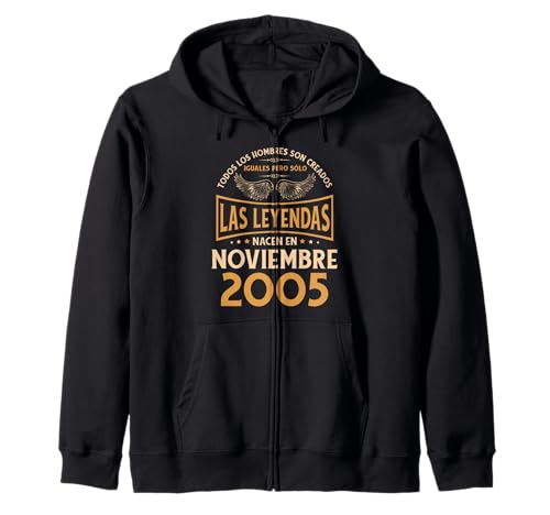 Cumpleaños Hombre Regalos Las Leyendas Noviembre 2005 Sudadera con Capucha
