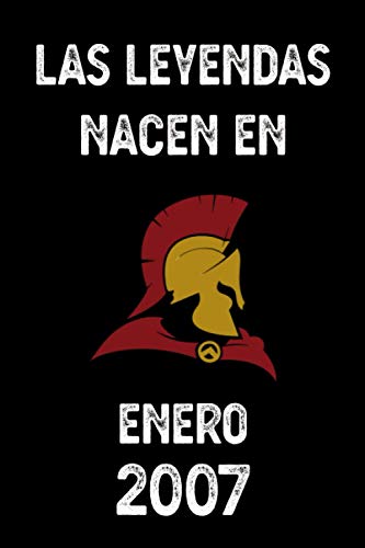 Las leyendas nacen en enero 2007: cuaderno de cumpleaños, regalos de cumpleaños para niños,...
