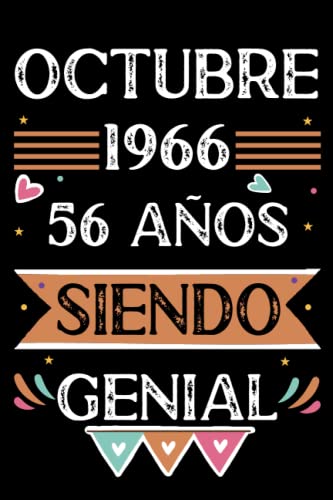CUADERNO, Octubre 1966,56 Años Siendo Genial: Libro de visitas, cuaderno, 110 páginas de...