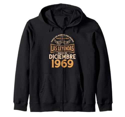 Cumpleaños Hombre Regalos Las Leyendas Diciembre 1969 Sudadera con Capucha