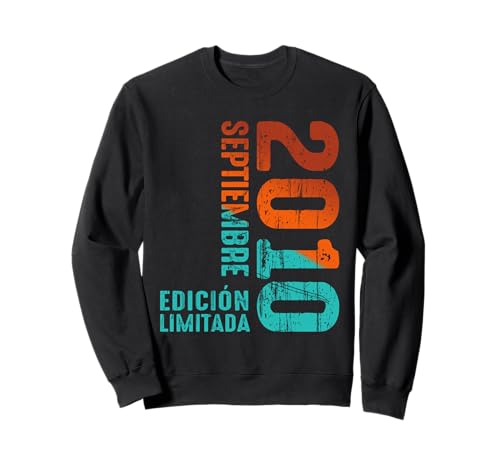 Edición Limitada Septiembre 2010 Retro 2010 Vintage 2010 Sudadera
