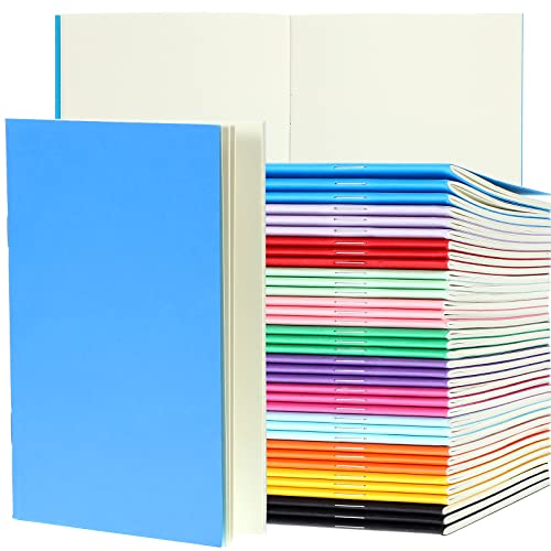 Tenare 36 Piezas Blocs de Notas en Blanco A6 Mini Cuadernos Libretas Pequeñas Coloridos de Bolsillo...
