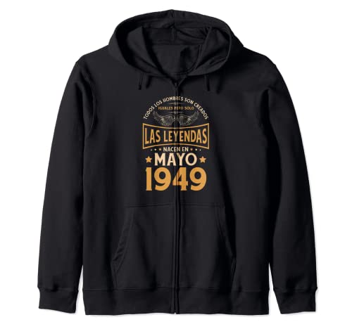 Cumpleaños Hombre Regalos Las Leyendas Mayo 1949 Sudadera con Capucha
