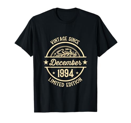 Vintage de cumpleaños desde diciembre de 1994 Camiseta