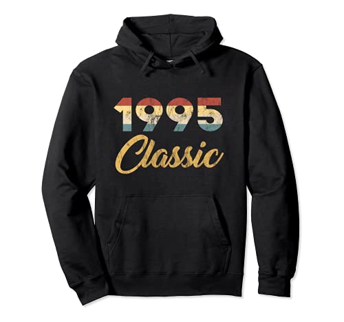 Nacido En 1995 Celebración Clásica Años 90 26 Cumpleaños Sudadera con Capucha