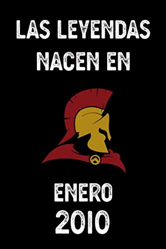 Las leyendas nacen en enero 2010: cuaderno de cumpleaños, regalos de cumpleaños para niños,...