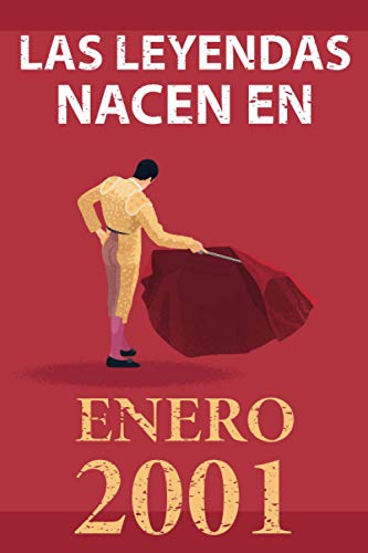 Las leyendas nacen en enero 2001: Regalo de cumpleaños perfecto para hombre y mujer de 20 años I...