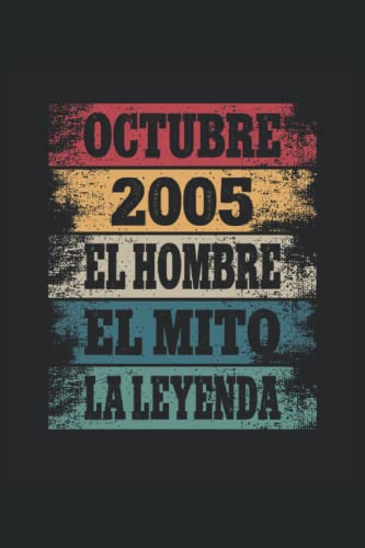 Octubre - 2005 - El Hombre - El Mito - La Leyenda: Regalos Originales para Hombre Papá Abuelo...