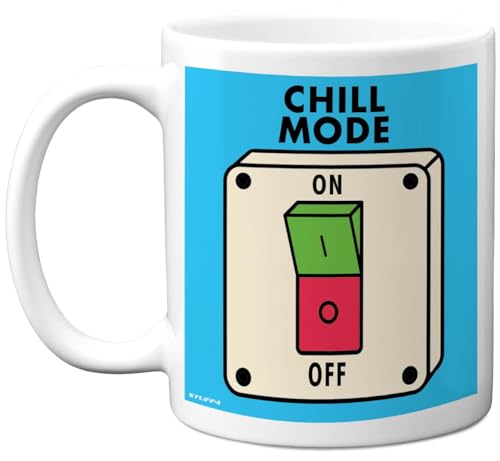 Stuff4 Divertida taza de cumpleaños para hombres y mujeres – Modo frío – Novedosas tazas de...