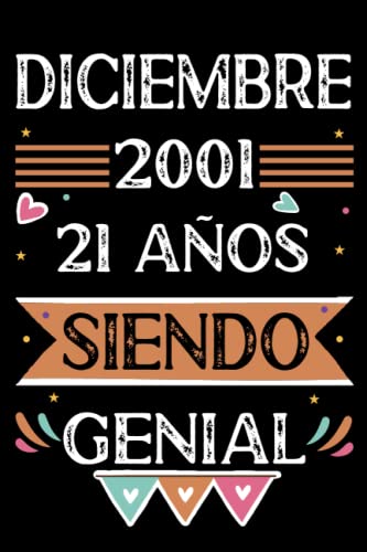CUADERNO, Diciembre 2001, 21 Años Siendo Genial: Libro de visitas, cuaderno, 110 páginas de...