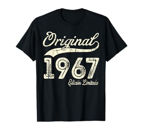 Original 1967 58 Años Cumpleaños Hombre Fabricado En 1967 Camiseta