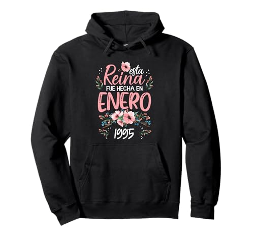 Hecha En Enero 1995 Mujer Regalo 31 Años Cumpleaños Sudadera con Capucha
