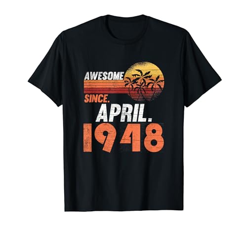 Cumpleaños de abril 1948 Camiseta