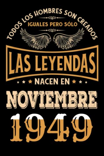 Regalo de 73 Cumpleaños Para Hombre : Las Leyendas Nacen en Noviembre 1949: Regalos de Cumpleaños...