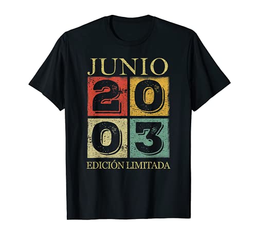 18 Años Cumpleaños Leyendas nacen en Junio De 2003 Regalo Camiseta