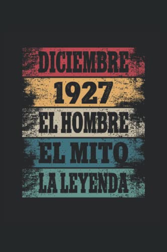 Diciembre 1927 - El Hombre - El Mito - La Leyenda: Regalos Originales para Hombre Papá Abuelo...
