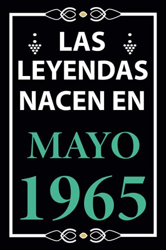 Las leyendas nacen en Mayo 1965: Regalo de cumpleaños perfecto para hombre y mujer de 56 años I...